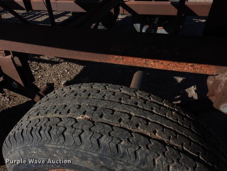 image for item DF8272 Shop built  pipe trailer