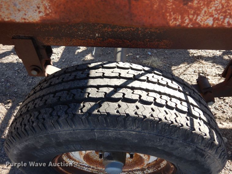 image for item DF8272 Shop built  pipe trailer