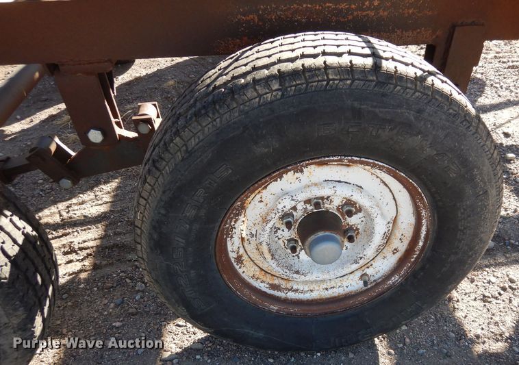 image for item DF8272 Shop built  pipe trailer