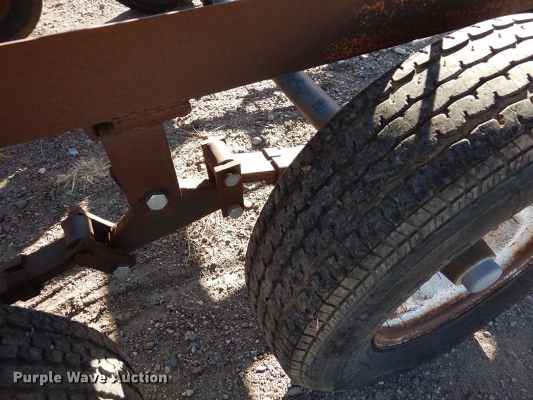 image for item DF8272 Shop built  pipe trailer