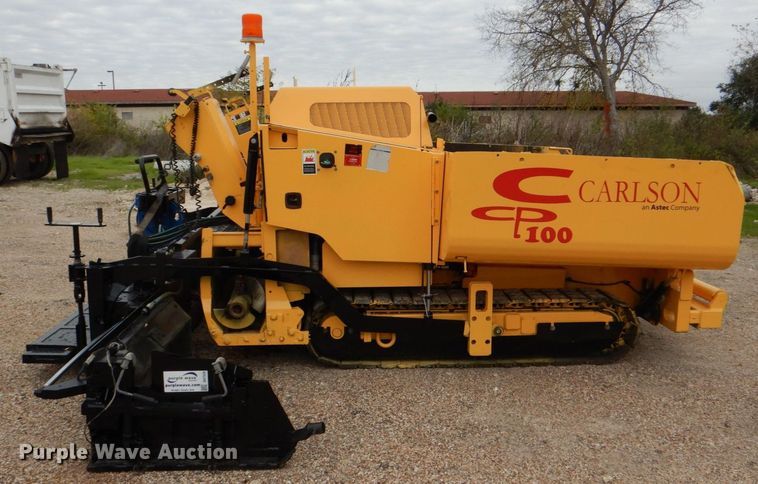 image for item DH7520 2014 Carlson CP100  paver