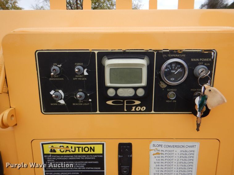 image for item DH7520 2014 Carlson CP100  paver