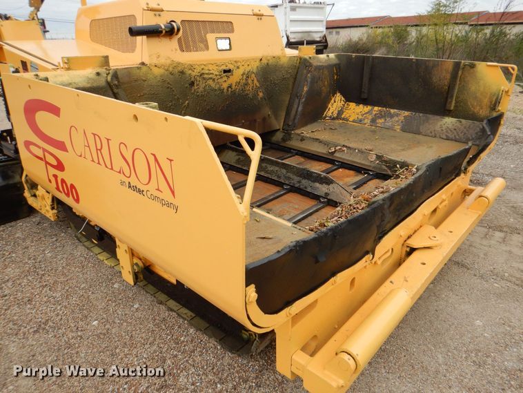 image for item DH7520 2014 Carlson CP100  paver