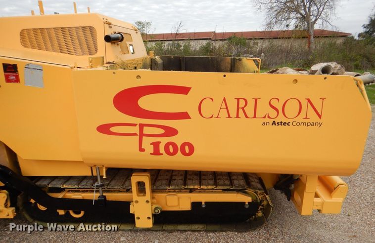image for item DH7520 2014 Carlson CP100  paver
