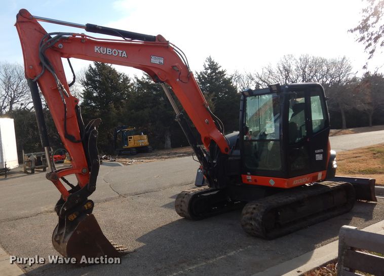 image for item DI6873 2016 Kubota KX080-4  mini excavator