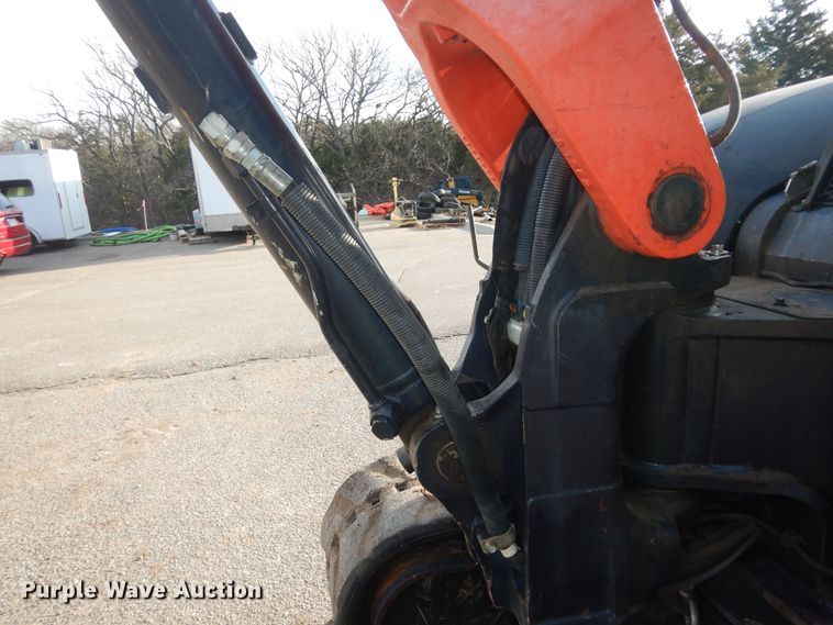 image for item DI6873 2016 Kubota KX080-4  mini excavator