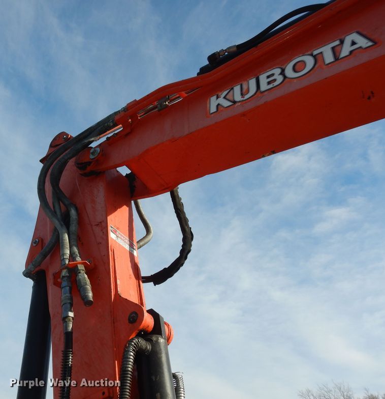 image for item DI6873 2016 Kubota KX080-4  mini excavator