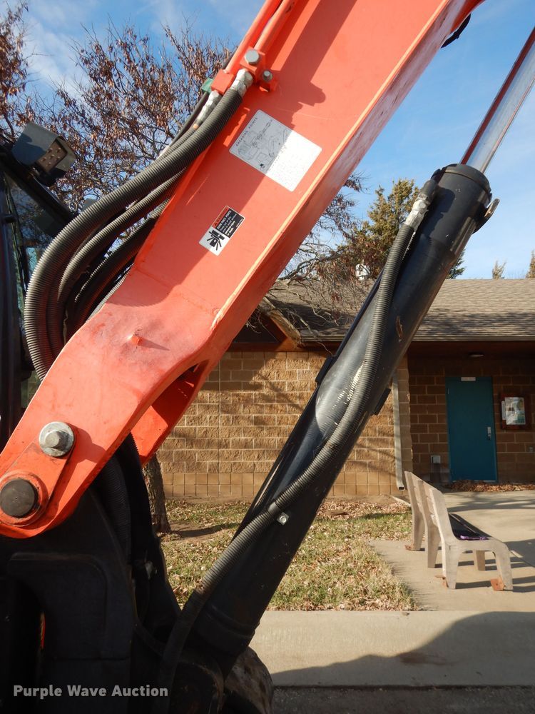 image for item DI6873 2016 Kubota KX080-4  mini excavator