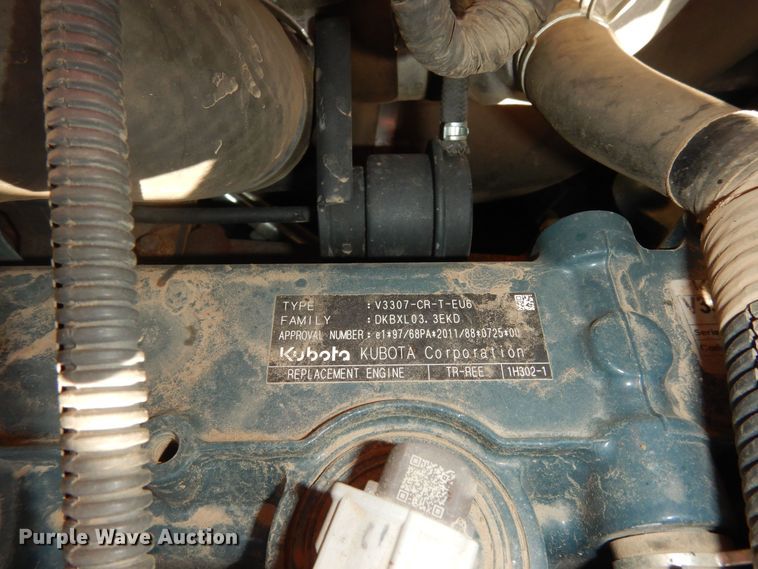 image for item DI6873 2016 Kubota KX080-4  mini excavator