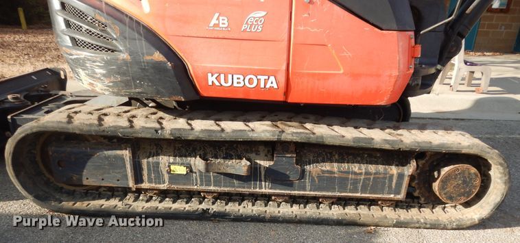 image for item DI6873 2016 Kubota KX080-4  mini excavator