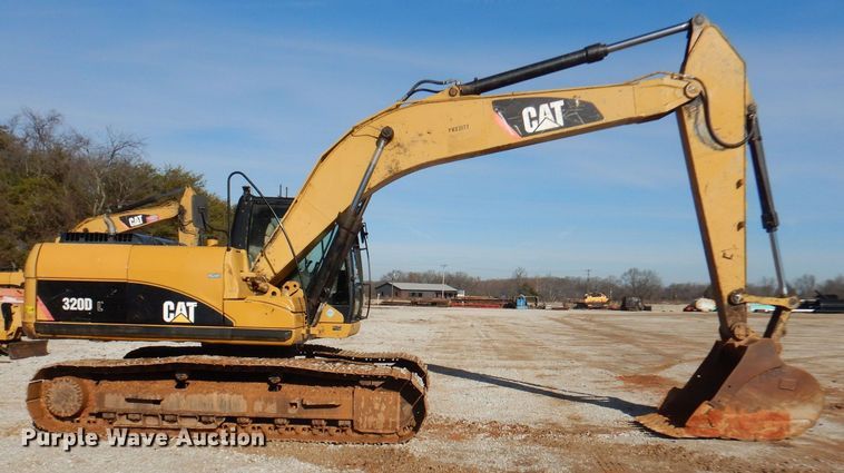 image for item DJ3864 2009 Caterpillar 320D L  excavator