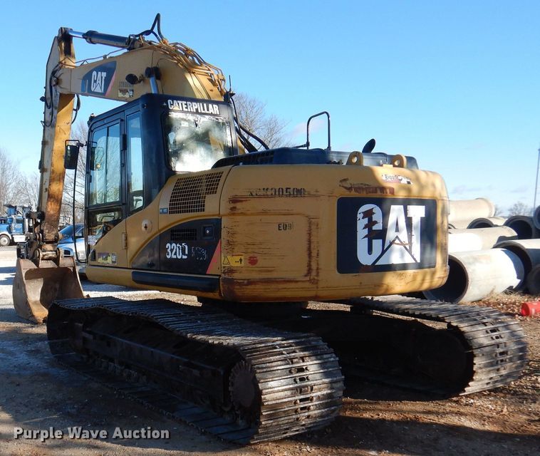 image for item DJ3867 2009 Caterpillar 320DLRR  excavator
