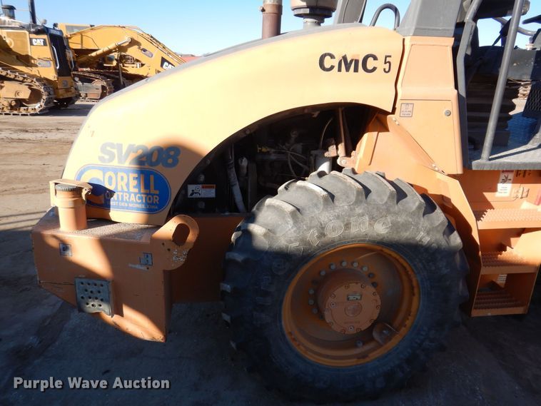 image for item DK2063 2005 Case SV208  single drum vibratory roller