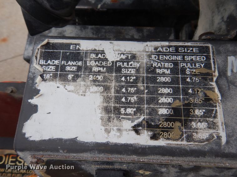 image for item DK2070 Husqvarna FS8400D  concrete saw