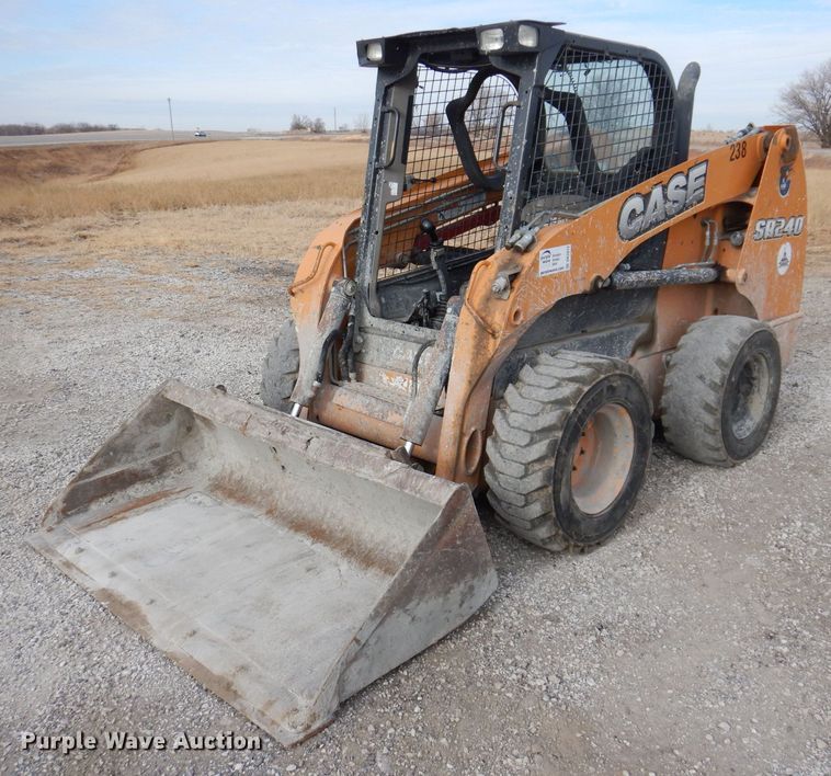 image for item DK2072 2015 Case SR240  skid steer loader