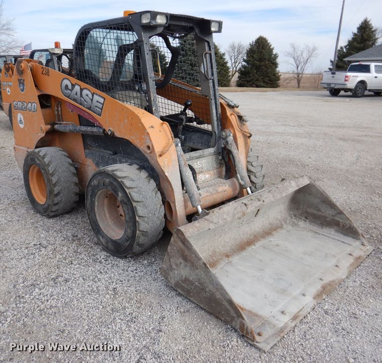 image for item DK2072 2015 Case SR240  skid steer loader
