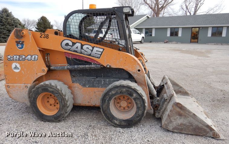 image for item DK2072 2015 Case SR240  skid steer loader