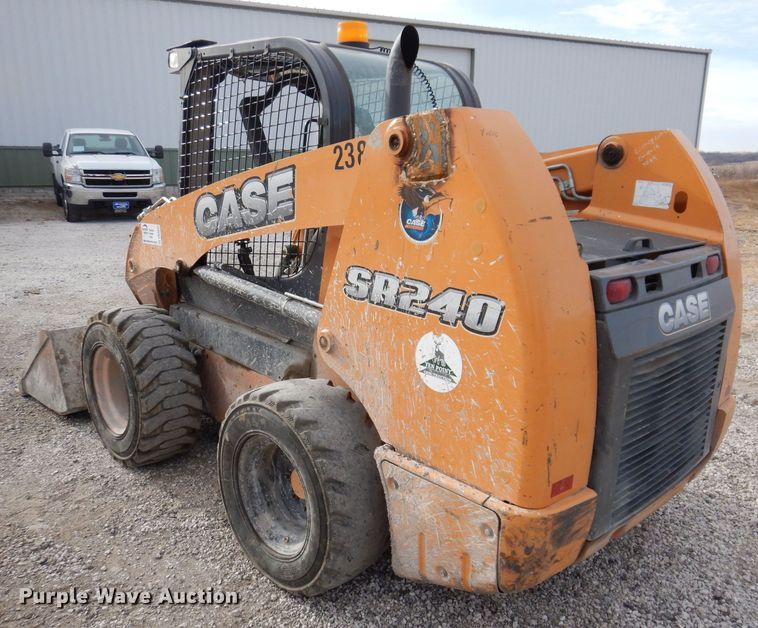 image for item DK2072 2015 Case SR240  skid steer loader