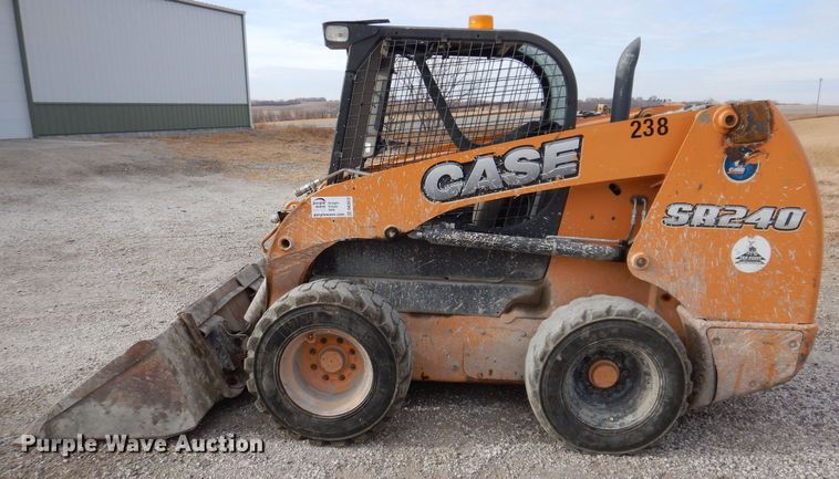 image for item DK2072 2015 Case SR240  skid steer loader