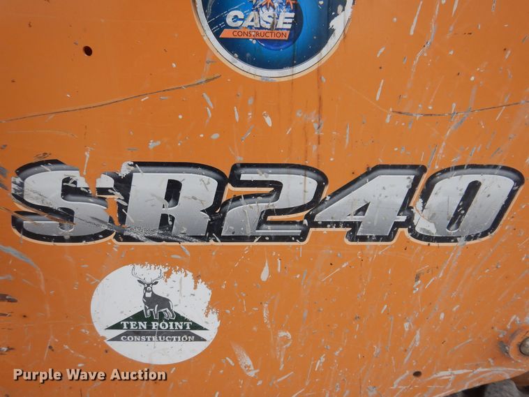 image for item DK2072 2015 Case SR240  skid steer loader
