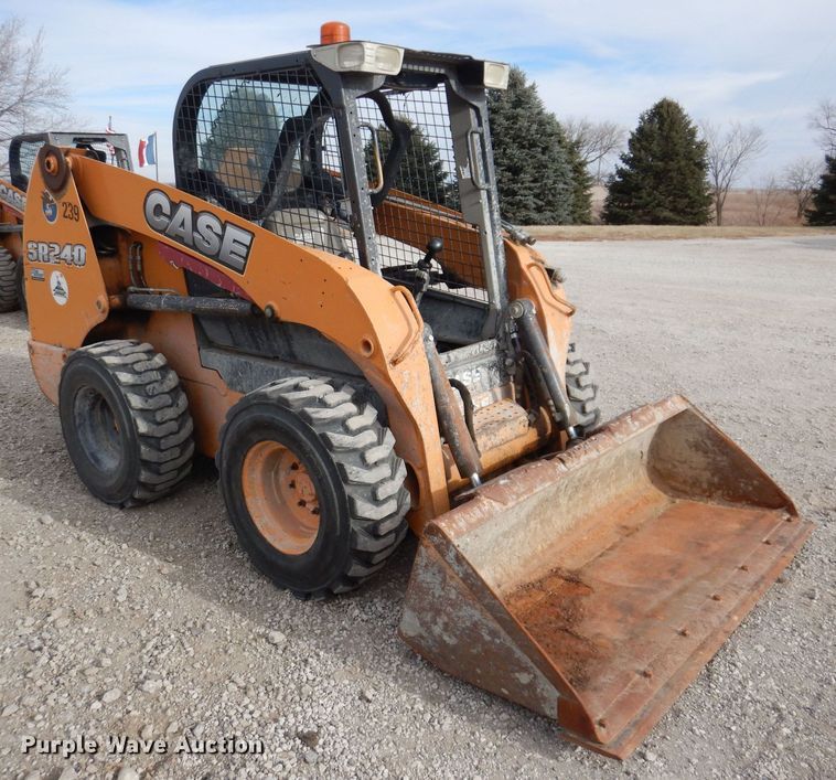 image for item DK2073 2015 Case SR240  skid steer loader