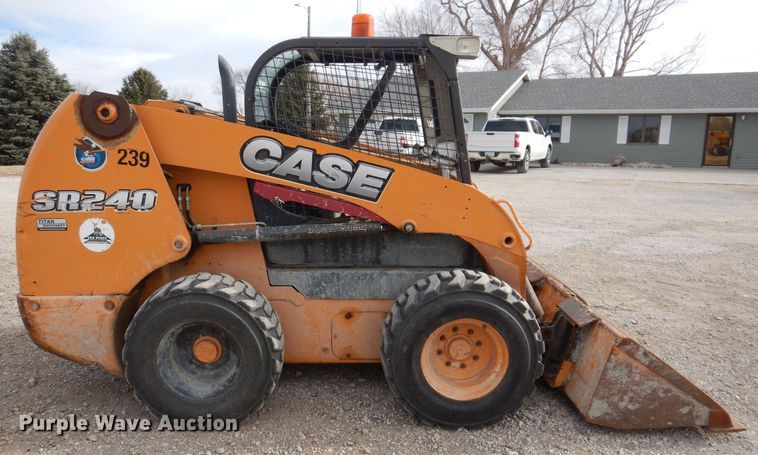 image for item DK2073 2015 Case SR240  skid steer loader