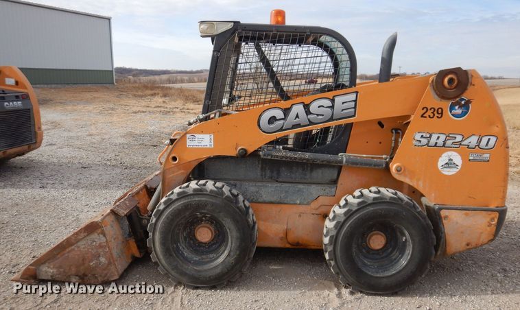 image for item DK2073 2015 Case SR240  skid steer loader
