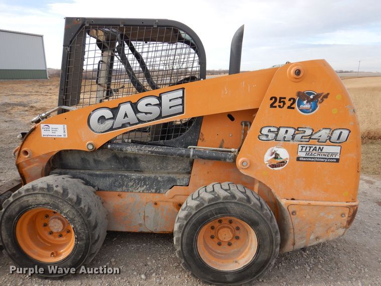 image for item DK2074 2016 Case SR240  skid steer loader