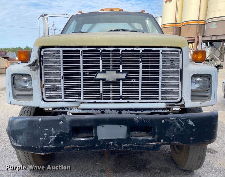 image for item DK6490 1991 Chevrolet Kodiak  flatbed truck