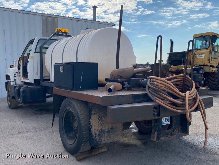 image for item DK6490 1991 Chevrolet Kodiak  flatbed truck