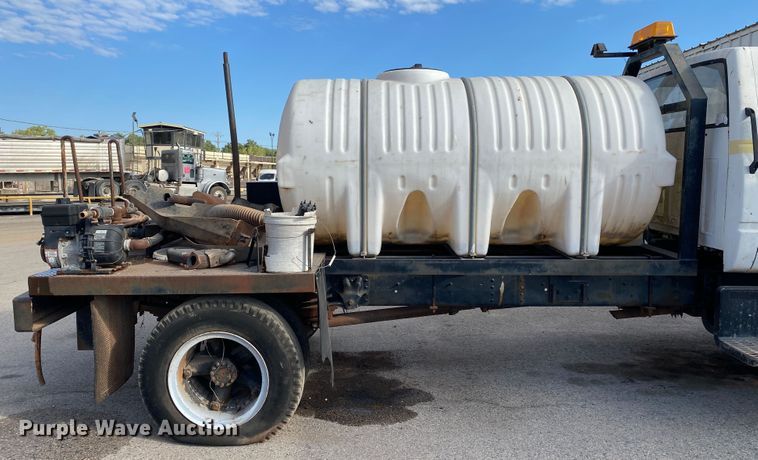 image for item DK6490 1991 Chevrolet Kodiak  flatbed truck