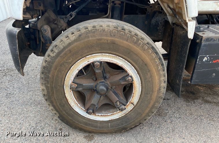 image for item DK6490 1991 Chevrolet Kodiak  flatbed truck