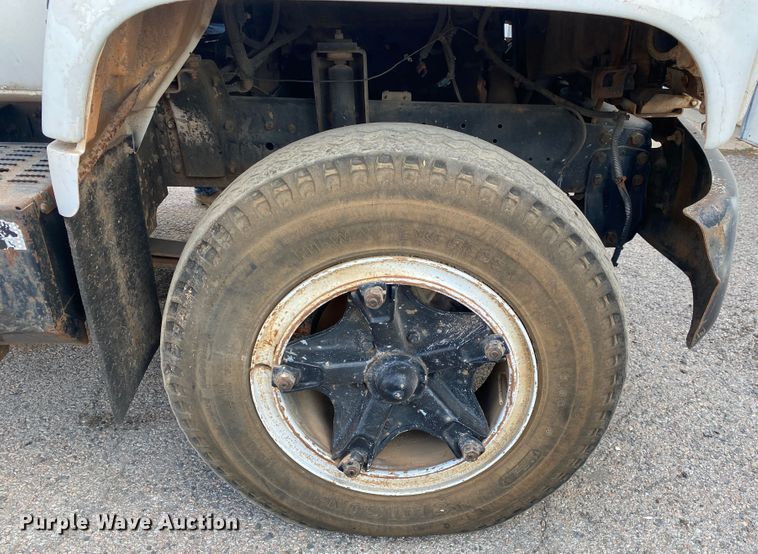 image for item DK6490 1991 Chevrolet Kodiak  flatbed truck