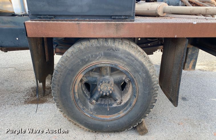 image for item DK6490 1991 Chevrolet Kodiak  flatbed truck