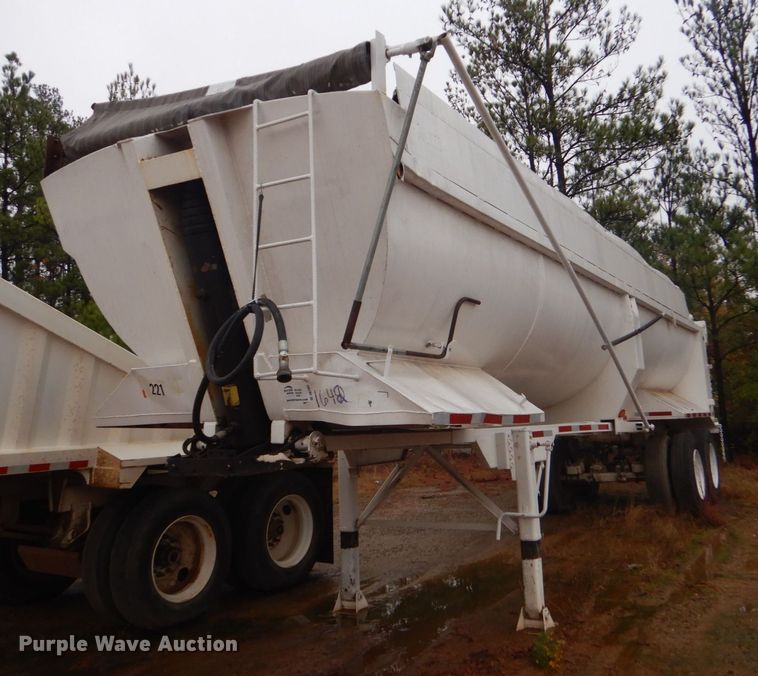 image for item DK7001 1990 Fruehauf  end dump trailer