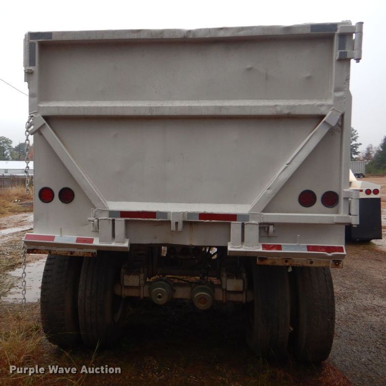 image for item DK7001 1990 Fruehauf  end dump trailer