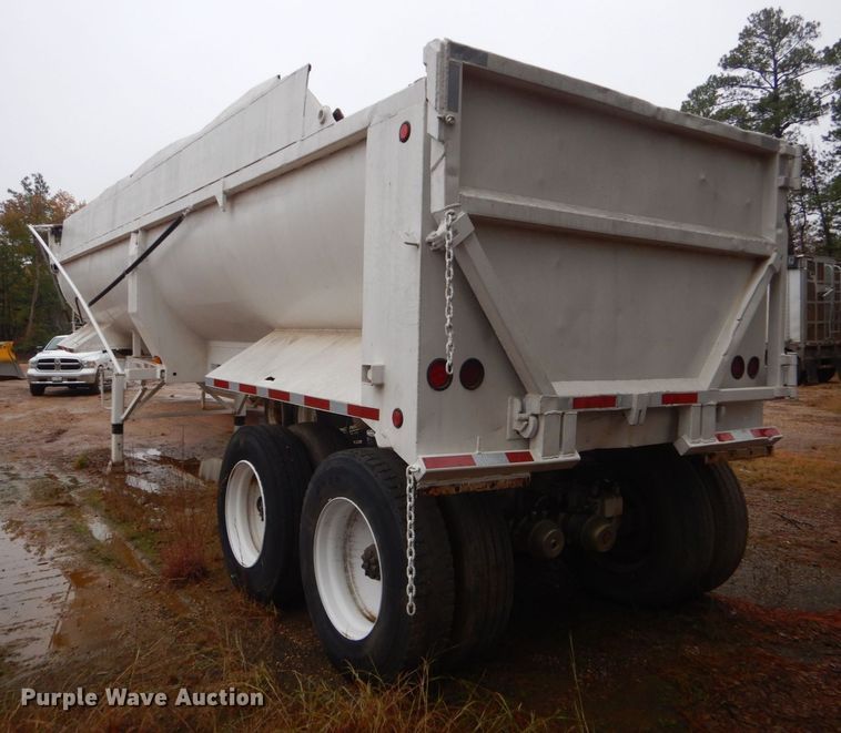 image for item DK7001 1990 Fruehauf  end dump trailer