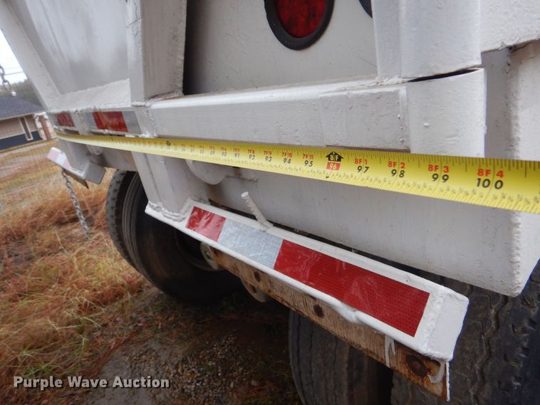 image for item DK7001 1990 Fruehauf  end dump trailer