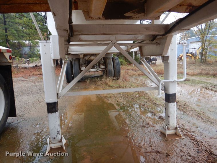 image for item DK7001 1990 Fruehauf  end dump trailer