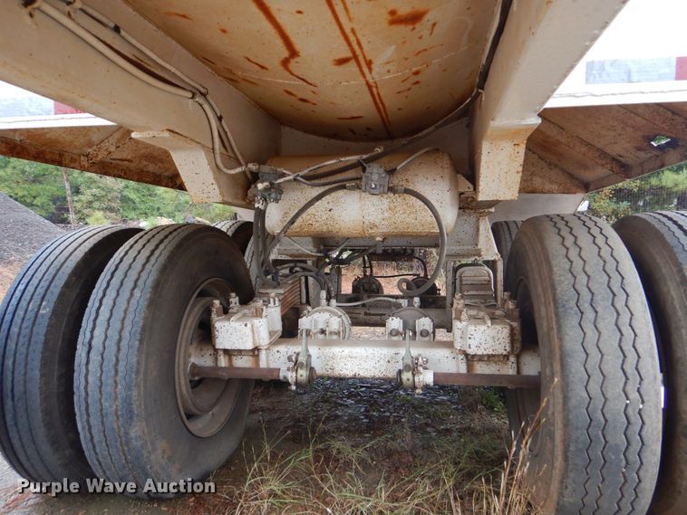 image for item DK7001 1990 Fruehauf  end dump trailer