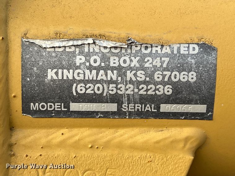 image for item DK7157 Brown DSU8  8'W box blade