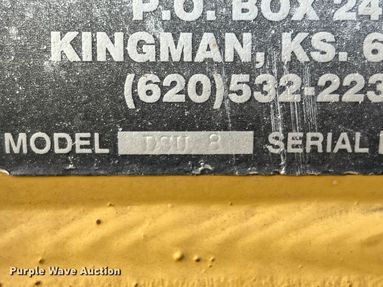 image for item DK7157 Brown DSU8  8'W box blade