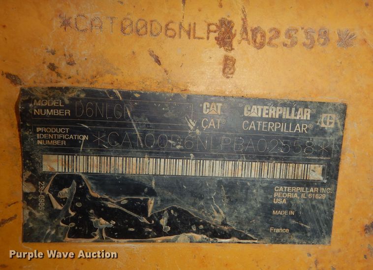 image for item DK7496 2015 Caterpillar D6N LPG  dozer