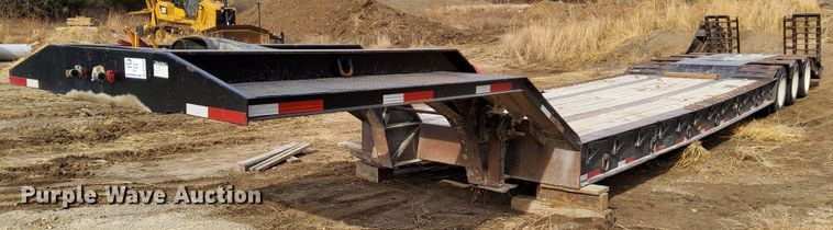 image for item DL2254 2006 Nuttall 350DD  drop deck equipment trailer