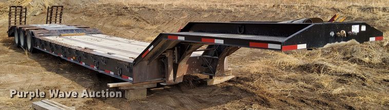 image for item DL2254 2006 Nuttall 350DD  drop deck equipment trailer