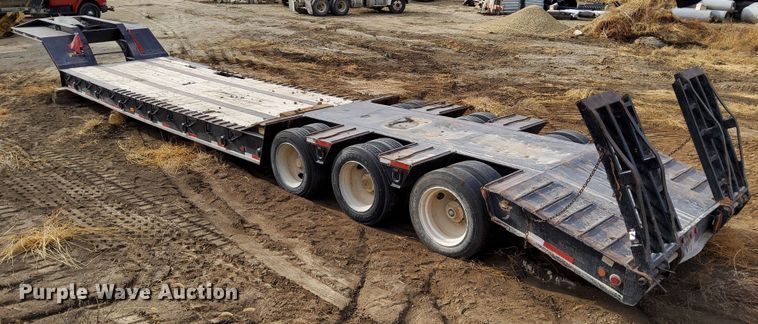 image for item DL2254 2006 Nuttall 350DD  drop deck equipment trailer