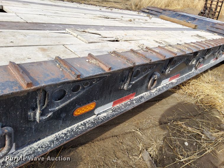 image for item DL2254 2006 Nuttall 350DD  drop deck equipment trailer