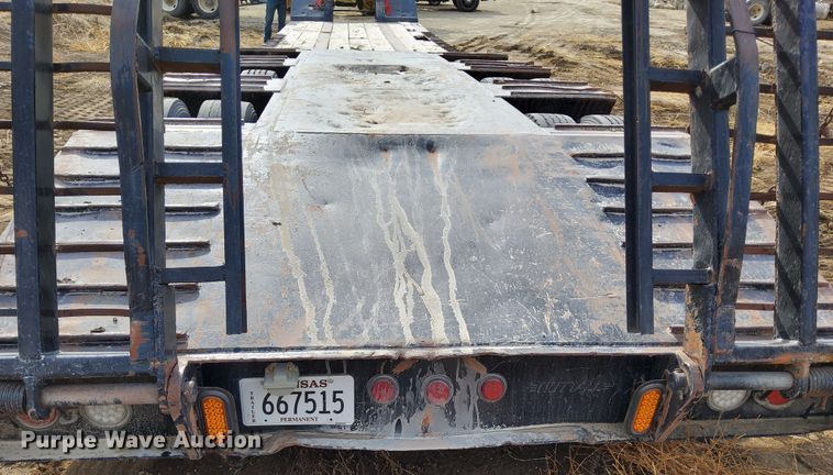 image for item DL2254 2006 Nuttall 350DD  drop deck equipment trailer