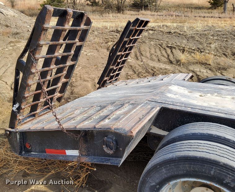 image for item DL2254 2006 Nuttall 350DD  drop deck equipment trailer