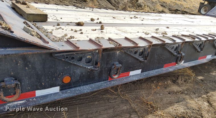 image for item DL2254 2006 Nuttall 350DD  drop deck equipment trailer